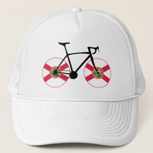 Florida Flag Cycling Trucker Hat