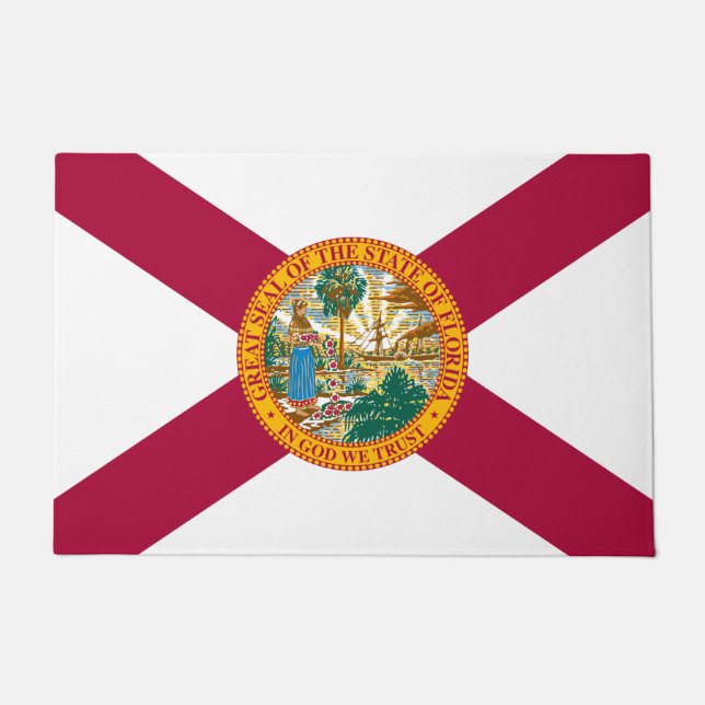 Florida flag doormat (Front)