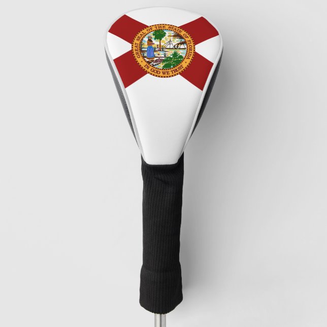 Florida flag golf head cover (Front)
