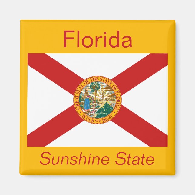Florida Flag Magnet (Front)