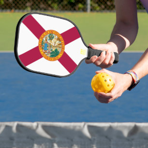 Florida Flag  Pickleball Paddle