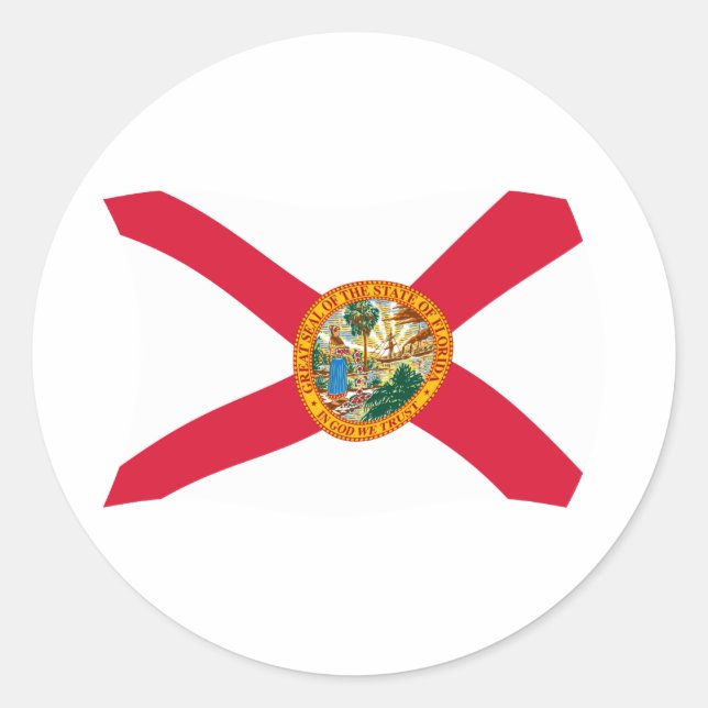 Florida Flag Sticker (Front)