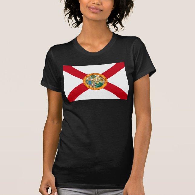 Florida Flag: The Sunshine State of Floridians T-Shirt (Front)
