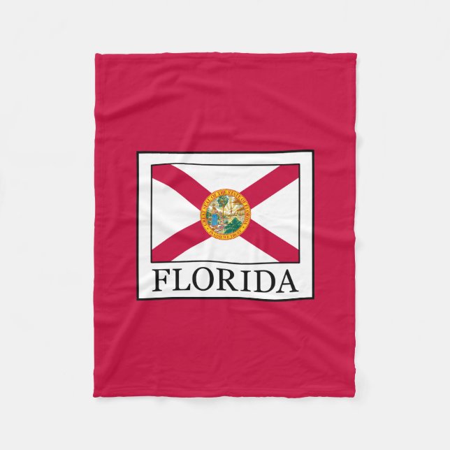 Florida Fleece Blanket (Front)