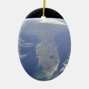Florida from Space Ornament