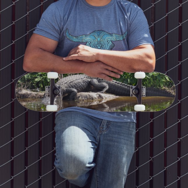 Florida Gator - American Alligator Skateboard (Outdoor 3)