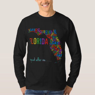 Florida Gay Say Gay Repeat After Me LGBTQ Gay Righ T-Shirt