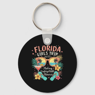 Florida Girls Trip 2025 Beach Vibes Family Vacatio Key Ring