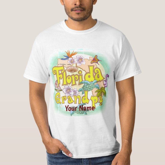  Florida Grandpa t-shirt (Front)