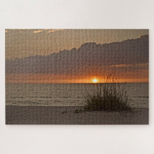 Florida Gulf Coast Sunset - 20x30 - 1014 pc Jigsaw Puzzle
