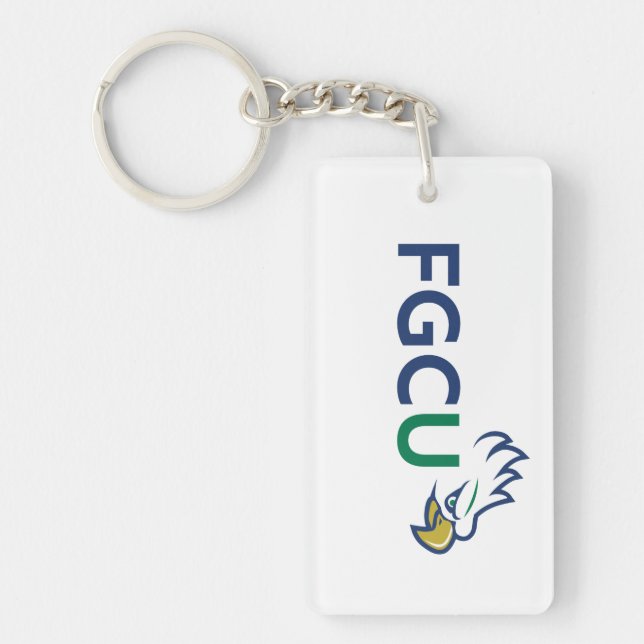 Florida Gulf Coast University Eagles Key Ring (Front)