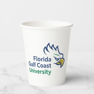 Florida Gulf Coast University Eagles Paper Cups