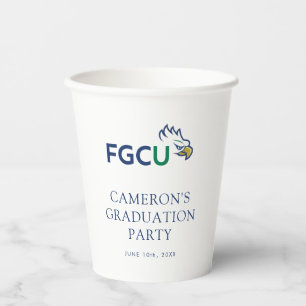Florida Gulf Coast University Eagles Paper Cups