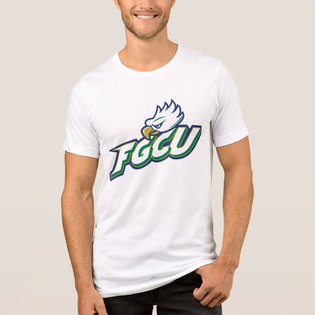 Florida Gulf Coast University Eagles Tri-Blend Shirt (Front)