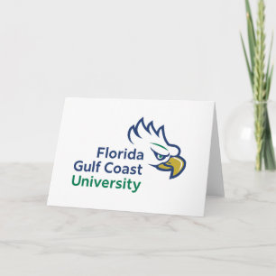 Florida Gulf Coast University   FGCU Azul Eagles Card