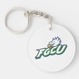 Florida Gulf Coast University FGCU Azul Eagles Key Ring