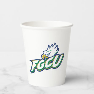 Florida Gulf Coast University   FGCU Azul Eagles Paper Cups