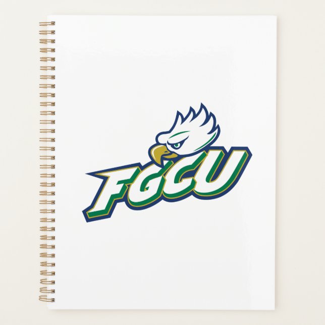 Florida Gulf Coast University | FGCU Azul Eagles Planner (Front)