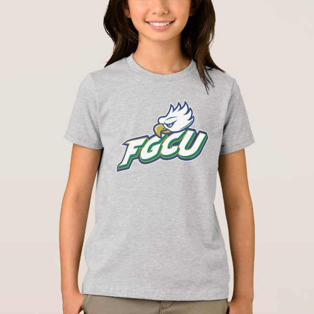 Florida Gulf Coast University | FGCU Azul Eagles Tri-Blend Shirt (Front)