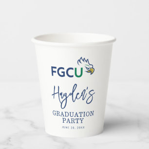 Florida Gulf Coast University Graduation Paper Cups