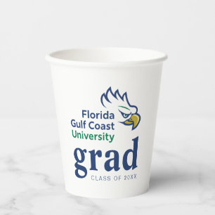 Florida Gulf Coast University Graduation Paper Cups