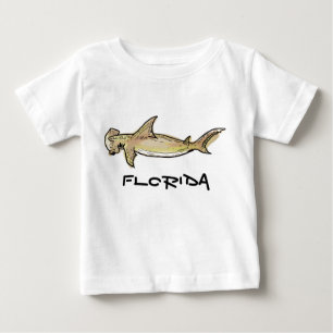 Florida hammerhead shark baby shirt