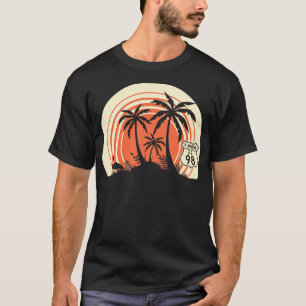 Florida Highway 98 Beach T-Shirt