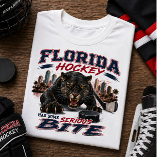 Florida Hockey Has Some Serious Bite Panther T-Shirt