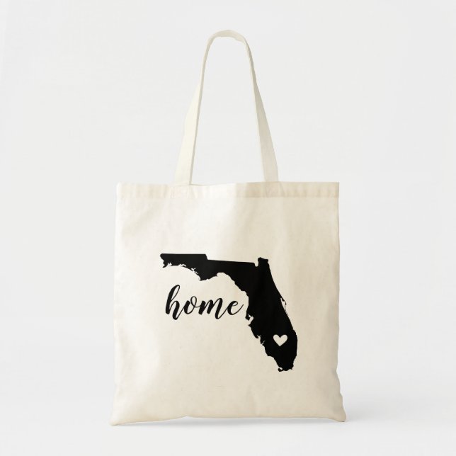 Florida Home State Tote Bag (Front)