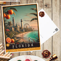 Florida | Hyper-Realistic State Postcard