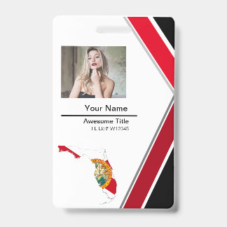 Florida Insurance Badge ID Badge