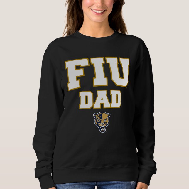Florida International FIU Panthers Dad Sweatshirt (Front)