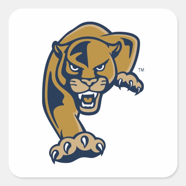 Florida International University Panthers Square Sticker (Front)