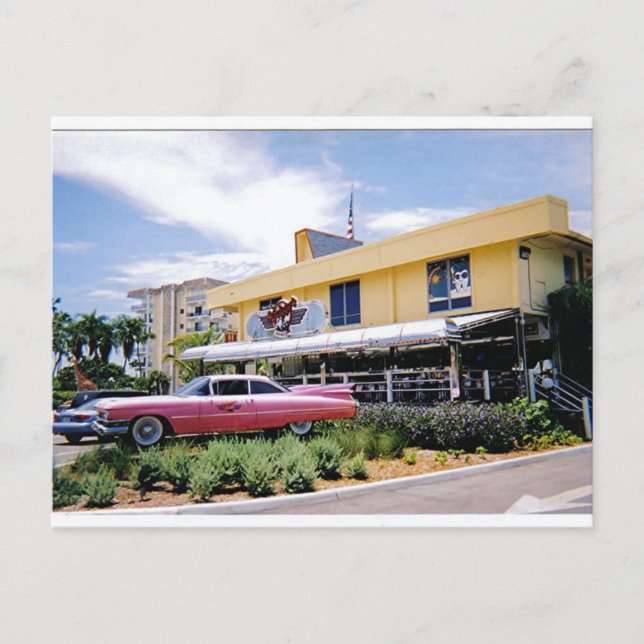 Florida Is in the Pink Postcard (Front)