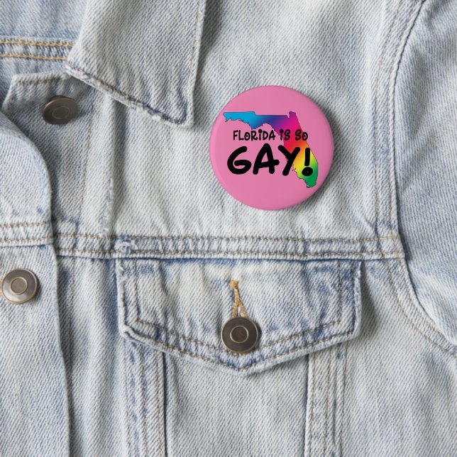 Florida is so Gay  Button (In Situ)