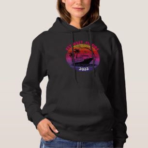 Florida Key West Cruise 2023 Retro Sunset Family R Hoodie