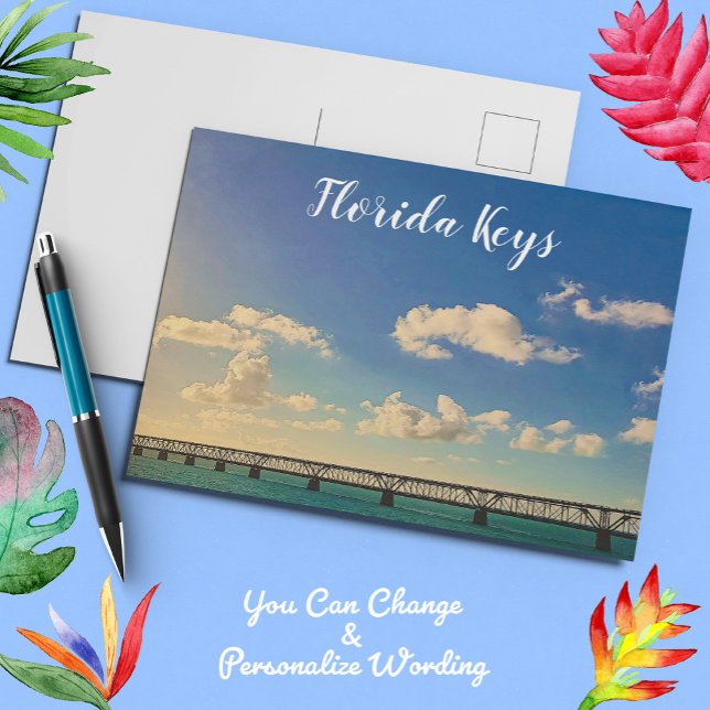 Florida Keys Bahia Honda Railroad Bridge View Postcard (Creator Uploaded)