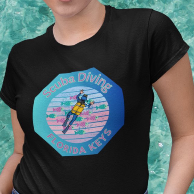 Florida Keys Diving T-Shirt (Creator Uploaded)