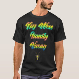 Florida Keys Family Vacation Sunset Lobster of Ke T-Shirt