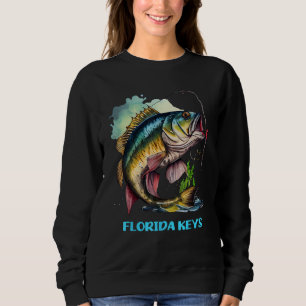 Florida Keys FL Fly Fishing Trip Fisher Flyfishing Sweatshirt