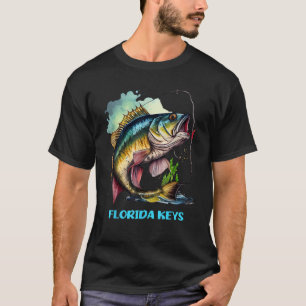 Florida Keys FL Fly Fishing Trip Fisher Flyfishing T-Shirt