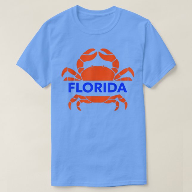 Florida Keys Funny Florida Vacation Souvenir Red C T-Shirt (Design Front)