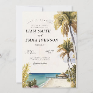 Florida keys, Key West,Destination Wedding Invite