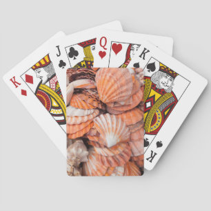 Florida Keys, Key West, seashells Playing Cards