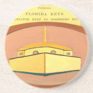 Florida Keys Sailboat Coasters