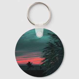 Florida Keys Sunset Key Ring