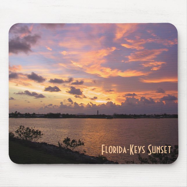Florida-Keys Sunset Mouse Pad (Front)