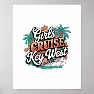 Florida Keys Thanksgiving Cruise For Women Poster