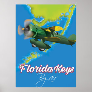 Florida Keys travel poster