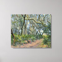 Florida Lace Spanish Moss Impressionist Art